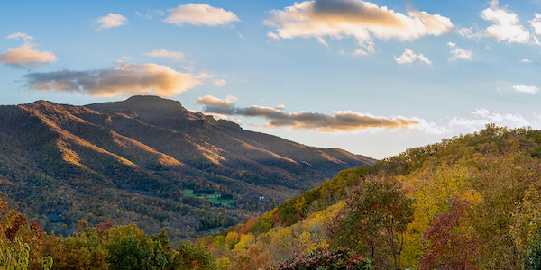 Fall color at Grandfather Mountain