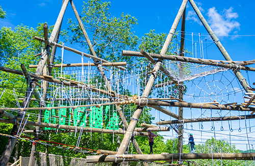 Adventure Course NC Mountains near Boone