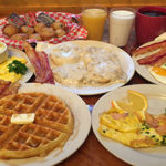 A variety of breakfast favorites await at Bella's in Banner Elk