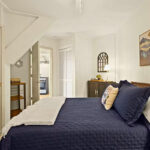 Comfortable bedroom at Cozy Chalet in Banner Elk