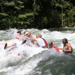 Edge Of The World whitewater rafting Banner Elk in NC mountains