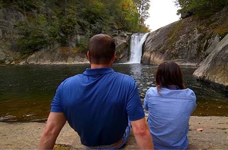 Elk River Falls near Banner Elk, NC