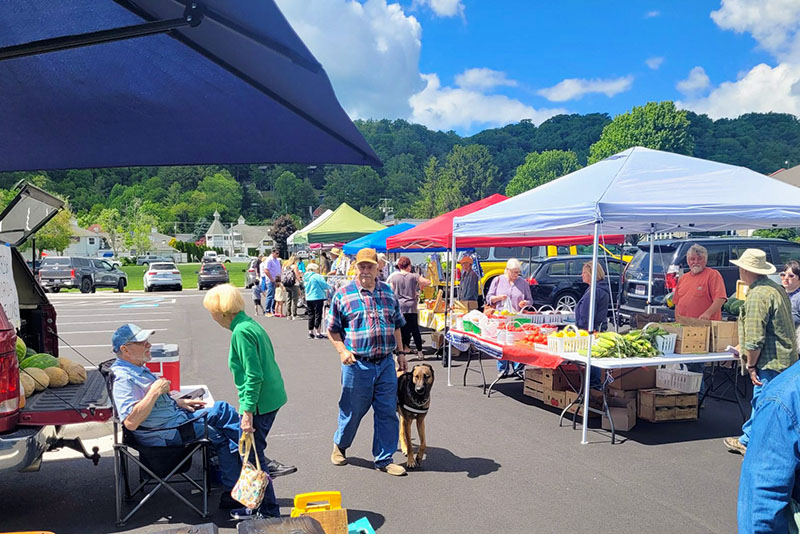 Farmers Market in Banner Elk, North Carolina