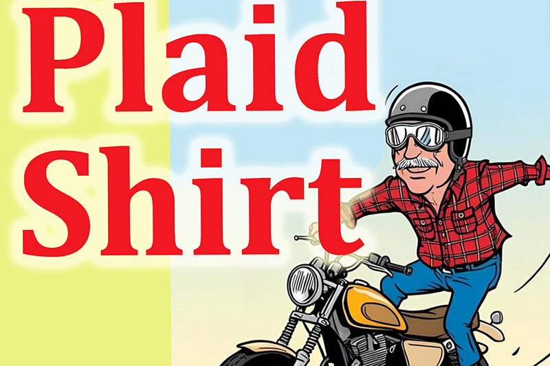 Playbill for A Red Plaid Shirt