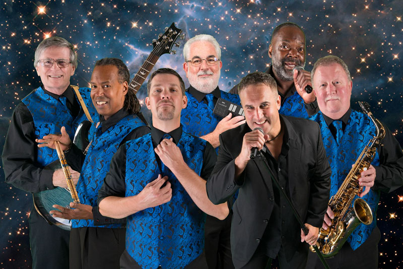 The seven-member Gotcha Groove band, based in the Carolinas