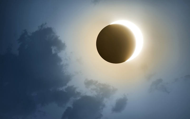View the solar eclipse in North Carolina at Grandfather Mountain nature park.
