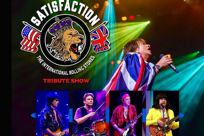 Members of Satisfaction: The Rolling Stones Tribute Show