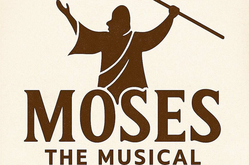 Playbill for Moses, the Musical, at Lees-McRae Summer Theatre