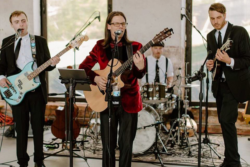 Four-piece Taylor Mitchum Band performs a show