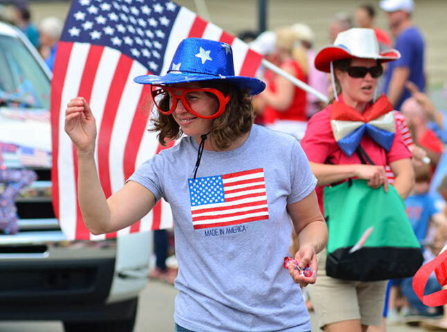Star-Spangled Banner Elk Fourth of July