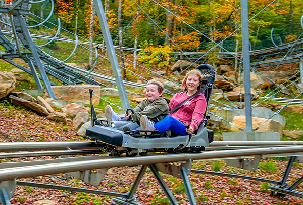 Family fun alpine coaster Banner Elk NC