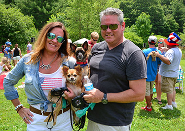 Fourth of July in Blue Ridge Mountains