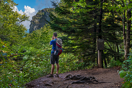 Profile Trail at Grandfather Mountain near Banner Elk