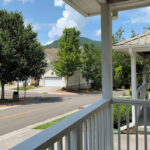 View from porch of vacation townhome in Banner Elk, NC
