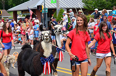 Banner Elk July 4th parade