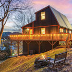 Klonteska Lodge offers scenic views of Banner Elk and Sugar Mountain