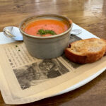 Diners receive a complimentary bowl of soup at Highlands Prohibition Kitchen