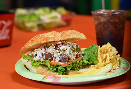 Dunn's Deli sandwich in Banner Elk, NC