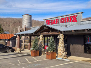 Sugar Creek Gem Mine is in the mountains of NC near Banner Elk