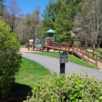 Fort VonCanon at Tate-Evans Park in Banner Elk is a great playground for active children.