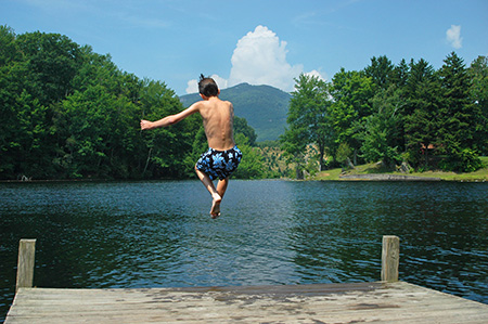 Banner Elk swimming hole NC Mountains