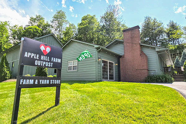 Apple Hill Outpost store sits on a hill in Banner Elk North Carolina